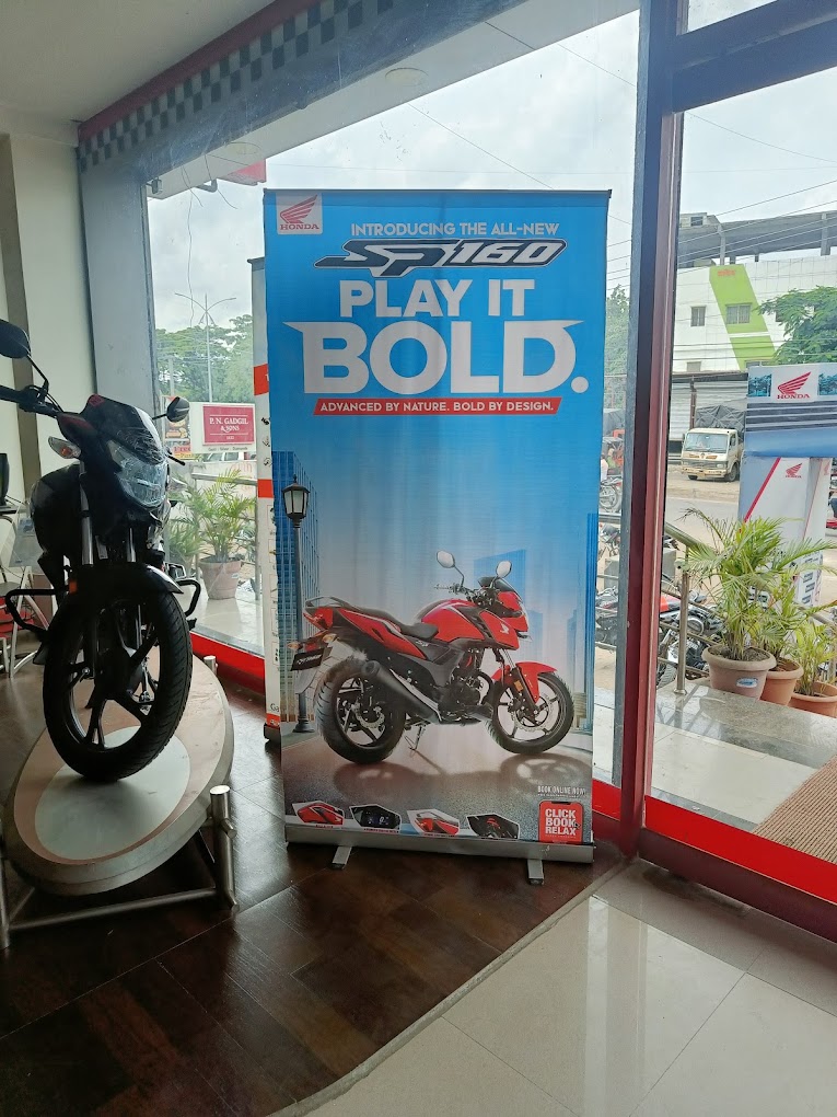 Ashapura Honda Motors Two Wheeler and Scooty Showroom